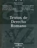 Textos de Derecho romano. 9788470169113