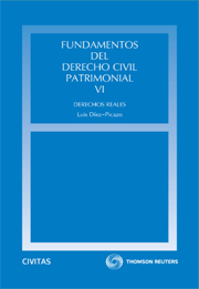 Fundamentos del Derecho civil patrimonial. T.VI.