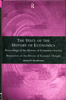 The state of the history of economics. 9780415133548