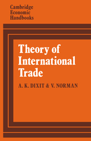 The theory of international trade. 9780521299695
