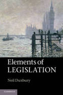 Elements of legislation. 9781107606081