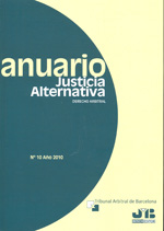 Anuario de Justicia Alternativa, Nº 2, año 2001. 9788476986547