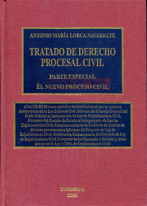 Tratado de derecho procesal civil. 9788481556735