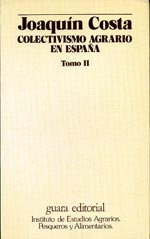 Colectivismo agrario en España. 9788485303823