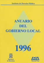 Anuario del gobierno local 1996. 9788472483415