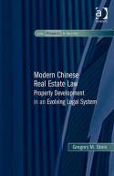 Modern chinese Real Estate Law. 9780754678687
