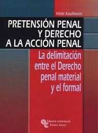 Pretensión penal y derecho a la acción penal. 9788480048460