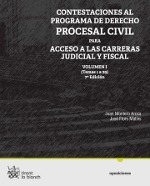 Contestaciones al programa de Derecho procesal civil para acceso a las carreras judicial y fiscal. 9788490049891