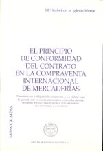 El principio de conformidad del contrato en la compraventa internacional de mercaderías