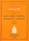 Anales de la Real Academia Matritense de Heráldica y Genealogía. 100679634