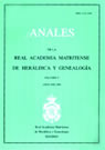 Anales de la Real Academia Matritense de Heráldica y Genealogía. 100683908