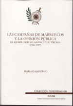 Las campañas de Marruecos y la opinión pública. 9788461598427