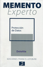 MEMENTO EXPERTO-Protección de datos