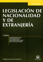 Legislación de Nacionalidad y de Extranjería. 9788490046944
