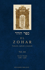 El Zohar: traducido, explicado y comentado. 9788497778305