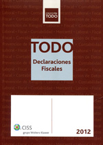 TODO-Declaraciones fiscales. 9788499543765