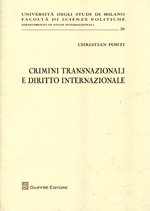 Crimini transnazionali e Diritto internazionale