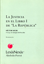 La justicia en el Libro I de "La República". 9789502013947