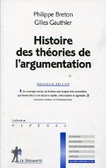 Histoire del théories de l'argumentation. 9782707169518