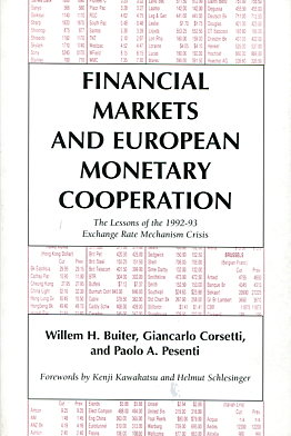Financial markets and european monetary cooperation. 9780521794404