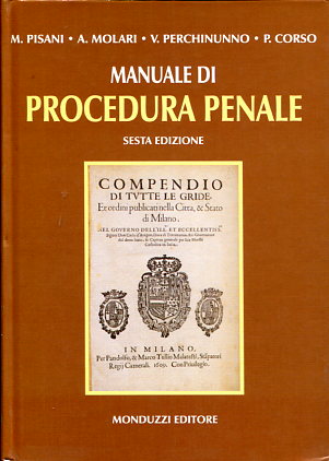 Manuale di Procedura Penale. 9788832341027