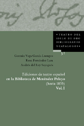 Ediciones de teatro español en la Biblioteca de Menéndez Pelayo. 9783935004183