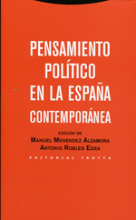 Pensamiento político en la España contemporánea. 9788498794397