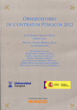 Observatorio de contratos públicos 2012
