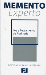 MEMENTO EXPERTO-Ley y Reglamento de auditoría. 9788415446804