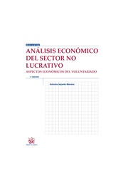 Análisis económico del sector no lucrativo. 9788490331163
