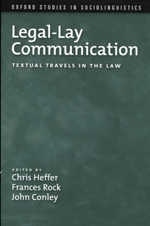 Legal-lay communication