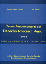 Temas fundamentales del Derecho procesal penal
