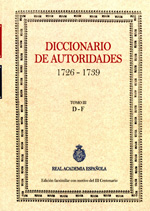 Diccionario de Autoridades. 1726-1739. 9788415131342