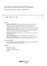 Revista de Derecho del Transporte, Nº10, año 2012 . 100930871