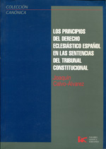 Los principios del Derecho eclesiastico español en las sentencias del Tribunal Constitucional. 9788489561038