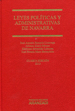 Leyes políticas administrativas de Navarra. 9788499039763