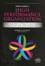 What makes a high performance organization. 9781906403829