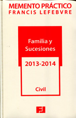 MEMENTO PRÁCTICO- Familia y sucesiones 2013-2014