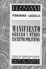 Manifiesto obrero y otros escritos políticos. 9788425908323