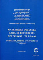 Materiales docentes para el estudio del Derecho del trabajo. 9788494014420