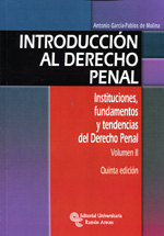 Introducción al Derecho penal. 9788499611136