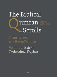 The Biblical Qumran Scrolls: transcriptions and textual variants. 9789004244801