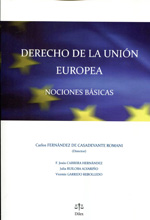 Derecho de la Unión Europea. 9788492754205