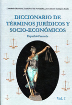 Diccionario de términos jurídicos y socio-económicos. 9788495674654