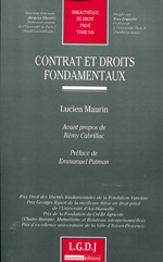 Contrat et droits fondamentaux