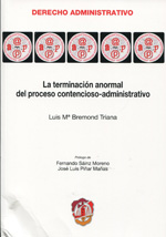 La terminación del proceso contencioso-administrativo. 9788429017281