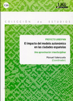 El impacto del modelo autonómico en las ciudades españolas. 9788483443224
