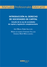Introducción al derecho de sociedades de capital. 9788415664406