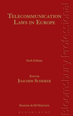Telecommunication Laws in Europe. 9781847668851