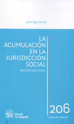 La acumulación en la jurisdicción social. 9788490043905